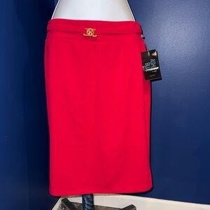 Ashley Blue- NWT Fuchsia Pencil Skirt Size Petite XL